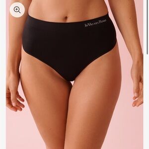 THE BASICS - Seamless Fabric High Waist Thong Panty: 5 pack